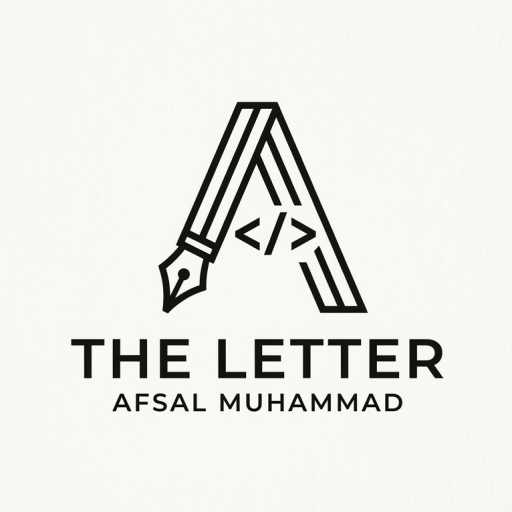Blog Afsal Muhammad